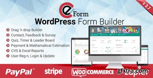 CodeCanyon - eForm v3.7.5 - WordPress Form Builder - 3180835