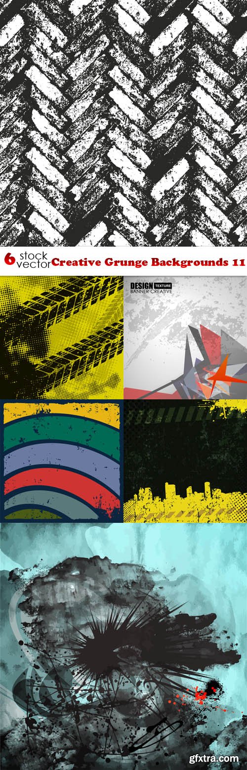 Vectors - Creative Grunge Backgrounds 11
