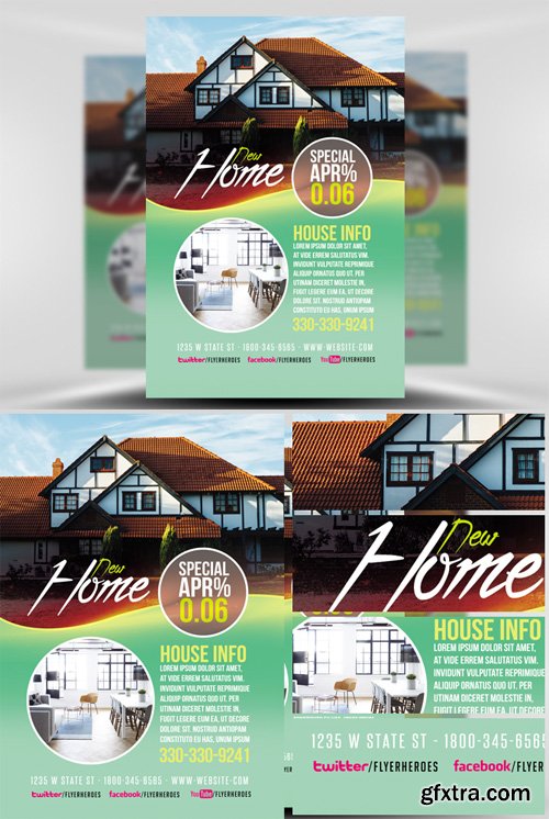 Real Estate Flyer Template V4 Real Estate Flyer Template V4