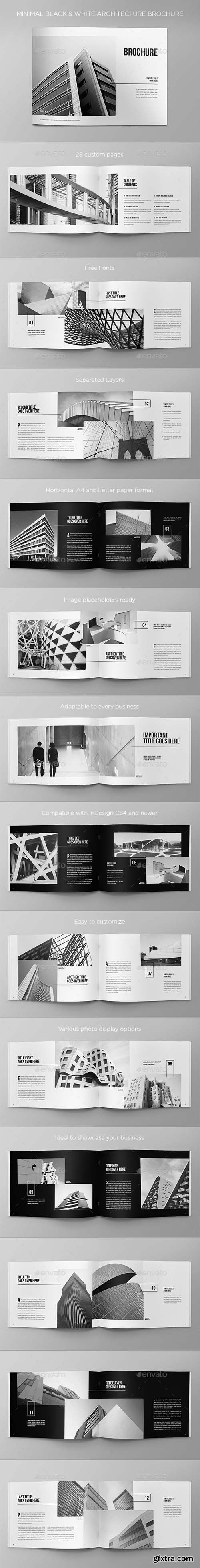 GR - Minimal Black & White Architecture Brochure 20502840