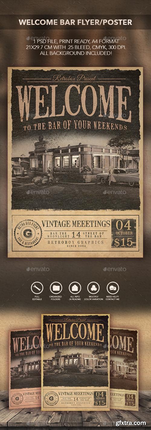 GR - Welcome Bar Flyer/Poster 11160908