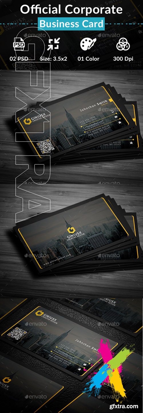 GraphicRiver - Official Corporate Business Card 20442885