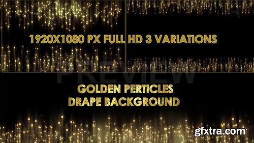 MA - Gold Particles Drape Background MA - Gold Particles Drape Background
