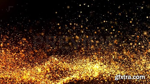 MA - Golden Particles Background MA - Golden Particles Background