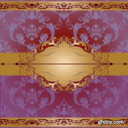 Banner picture card flyer poster invitation card 25 EPS