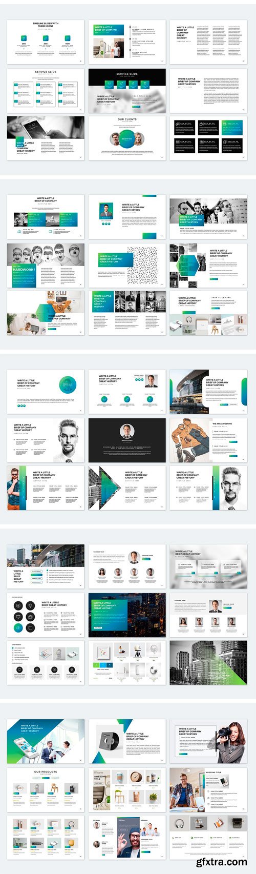 CM - Creative Minimal Powerpoint Template 1741257