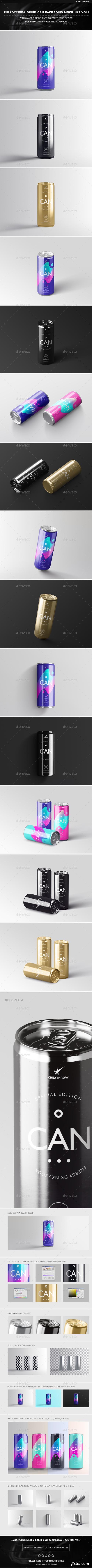 GR - Energy / Soda Drink Can Packaging Mock-Ups Vol.1 20513539 GR - Energy / Soda Drink Can Packaging Mock-Ups Vol.1 20513539