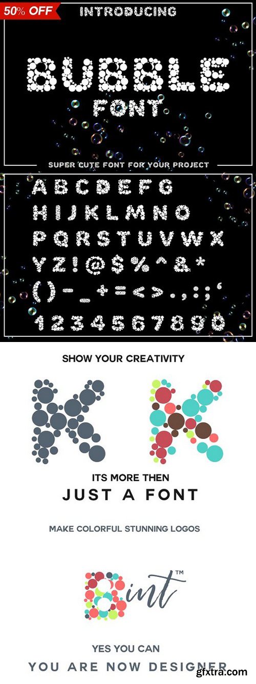 CM - Bubble - Round MultiPurpose Font 1730415