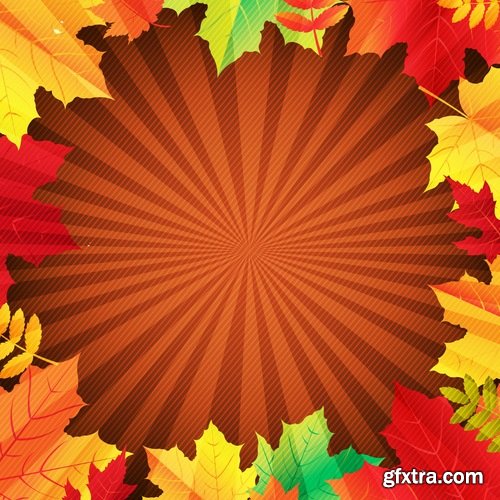 Autumn Leaf Tree Backgrounds - Poster, Flyer, Banner #3, 25xEPS Autumn Leaf Tree Backgrounds - Poster, Flyer, Banner #3, 25xEPS