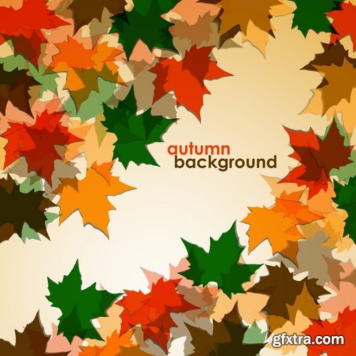 Autumn Leaf Tree Backgrounds - Poster, Flyer, Banner #3, 25xEPS Autumn Leaf Tree Backgrounds - Poster, Flyer, Banner #3, 25xEPS