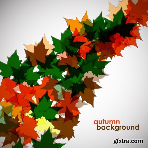 Autumn Leaf Tree Backgrounds - Poster, Flyer, Banner #3, 25xEPS Autumn Leaf Tree Backgrounds - Poster, Flyer, Banner #3, 25xEPS