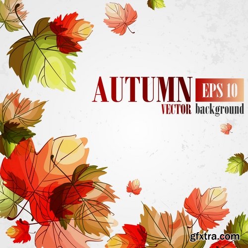 Autumn Leaf Tree Backgrounds - Poster, Flyer, Banner #3, 25xEPS Autumn Leaf Tree Backgrounds - Poster, Flyer, Banner #3, 25xEPS