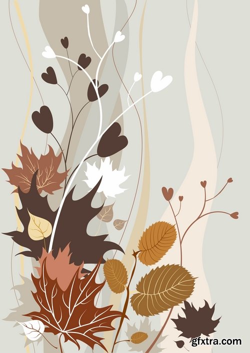 Autumn Leaf Tree Backgrounds - Poster, Flyer, Banner #2, 25xEPS Autumn Leaf Tree Backgrounds - Poster, Flyer, Banner #2, 25xEPS