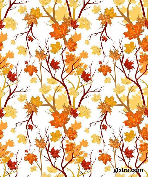 Autumn Leaf Tree Backgrounds - Poster, Flyer, Banner #2, 25xEPS Autumn Leaf Tree Backgrounds - Poster, Flyer, Banner #2, 25xEPS