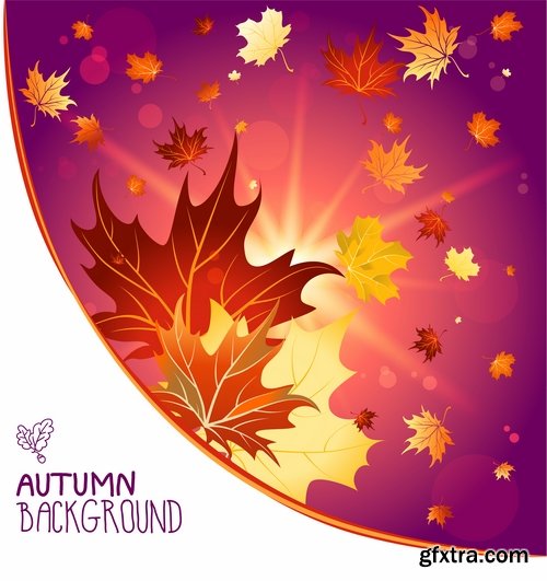 Autumn Leaf Tree Backgrounds - Poster, Flyer, Banner #2, 25xEPS Autumn Leaf Tree Backgrounds - Poster, Flyer, Banner #2, 25xEPS