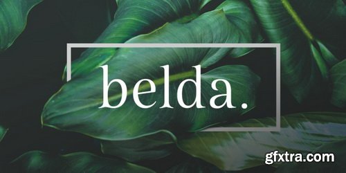 Belda Font Family, Historic Influence 54 OTF & TTF
