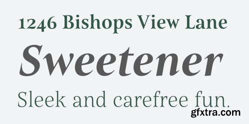 Belda Font Family, Historic Influence 54 OTF & TTF