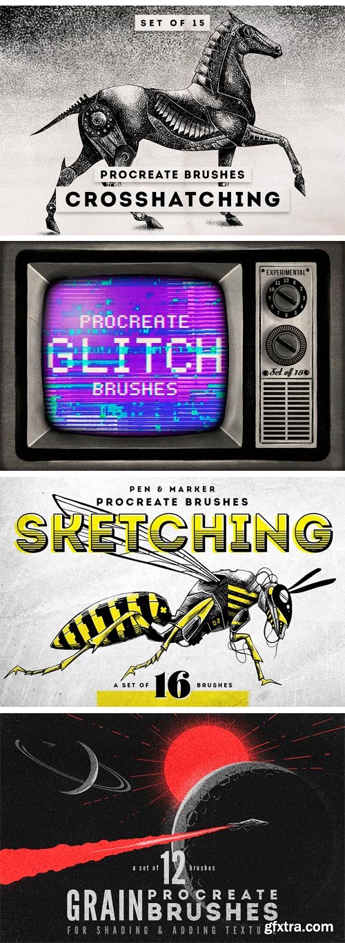 CM - Procreate Brushes Bundle Vol. 2 1768173