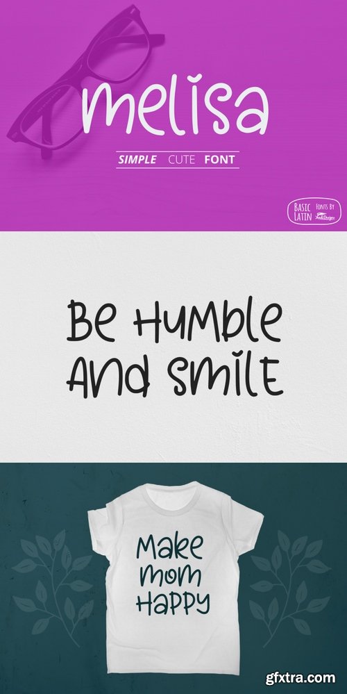 Fontbundles - Melisa Fun Font 33463