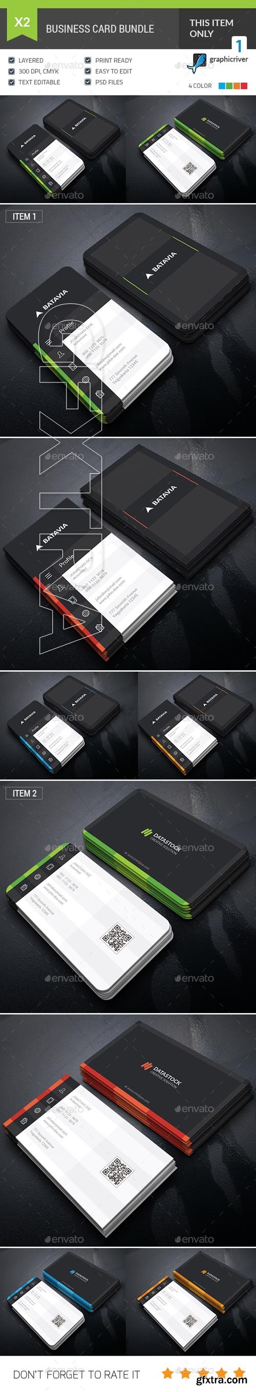 GraphicRiver - Professional Business Card Bundle 20464108