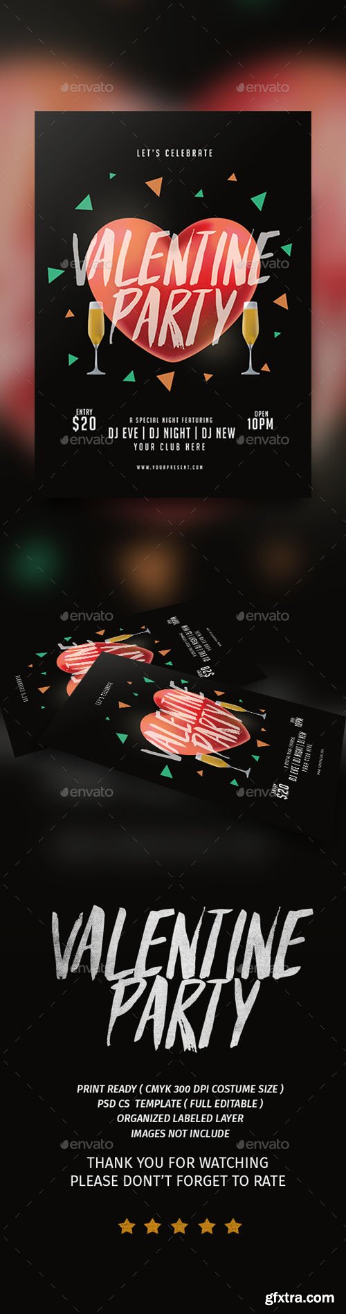 GR - Valentine party flyer 19372619 GR - Valentine party flyer 19372619