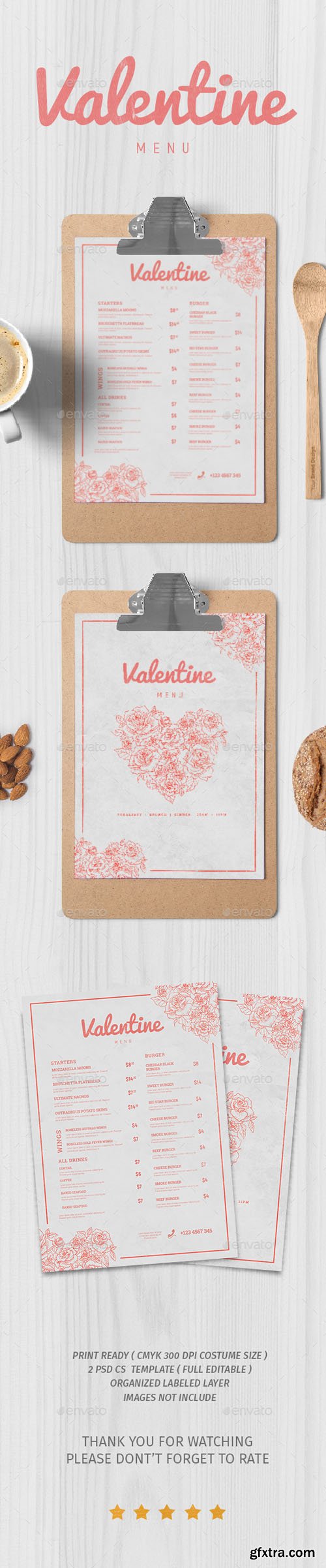 GR - Valentine Menu 19391703 GR - Valentine Menu 19391703