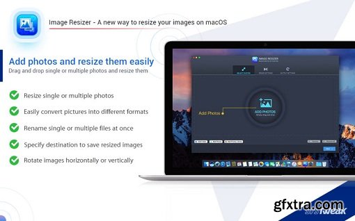Image Resizer - Ultimate Photo Resizer Tool 1.2 (Mac OS X)