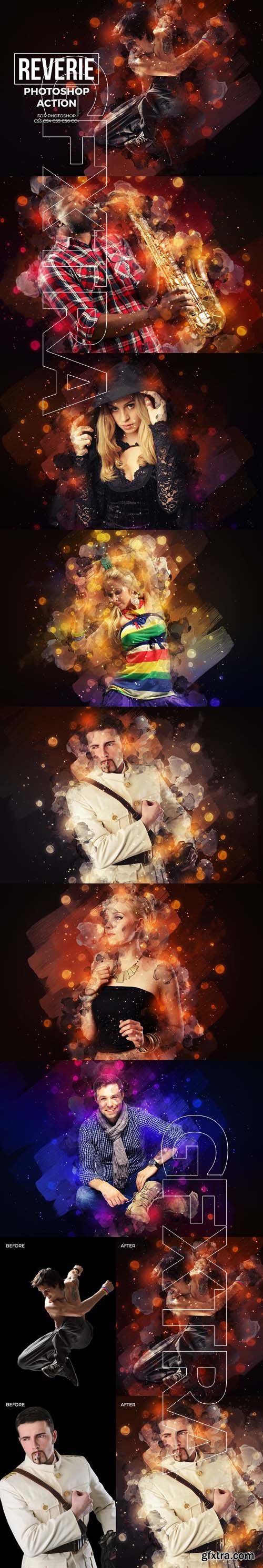 CreativeMarket - Reverie Photoshop Action 1800204