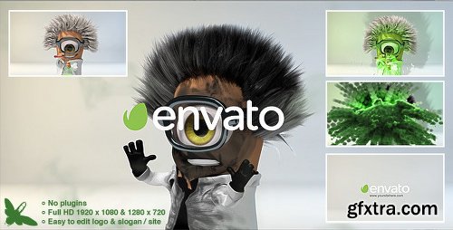 Videohive Mad Scientist Logo 8998526