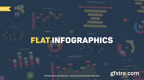 Videohive Flat Design Infographics 19610712