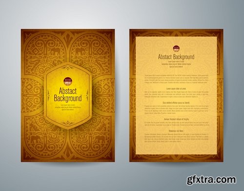 African Theme Flyer, Banner & Poster 25xEPS