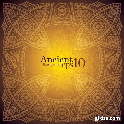 African Theme Flyer, Banner & Poster 25xEPS