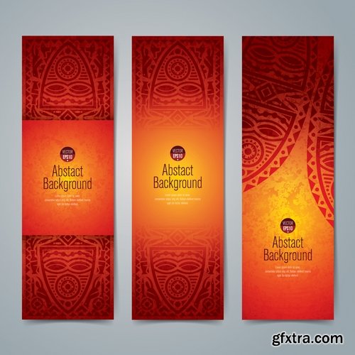 African Theme Flyer, Banner & Poster 25xEPS