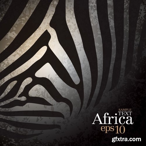 African Theme Flyer, Banner & Poster 25xEPS