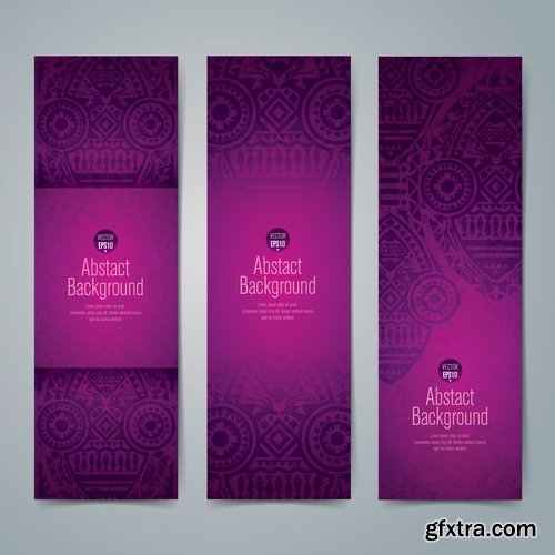 African Theme Flyer, Banner & Poster 25xEPS