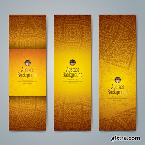 African Theme Flyer, Banner & Poster 25xEPS