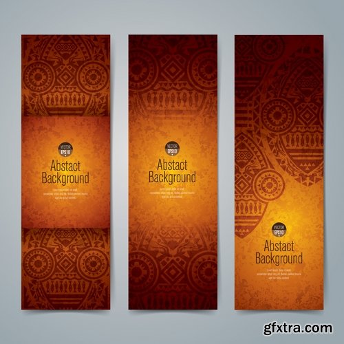 African Theme Flyer, Banner & Poster 25xEPS