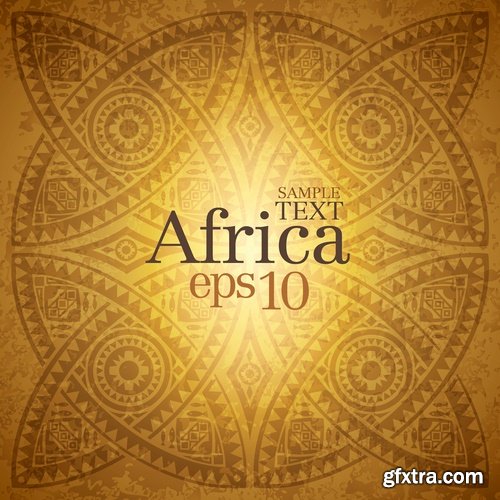 African Theme Flyer, Banner & Poster 25xEPS