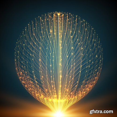 Luminous Digital Spheres in Dark 25xEPS