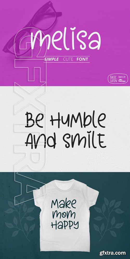 CreativeMarket - Melisa Fun Font 1802015