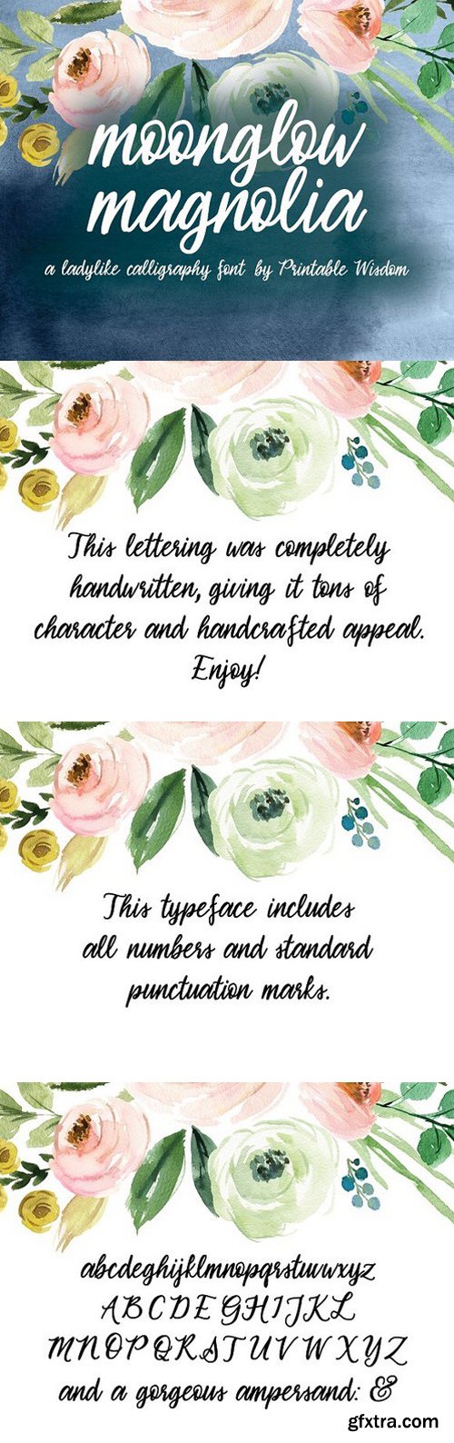 CM - Moonglow Magnolia Font 1712113