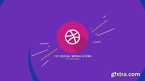 Videohive Flat Logo Intro 20166452