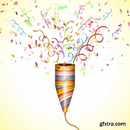 Fireworks, Firecracker & Rockets 25xEPS