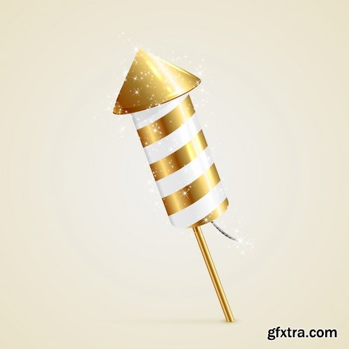 Fireworks, Firecracker & Rockets 25xEPS