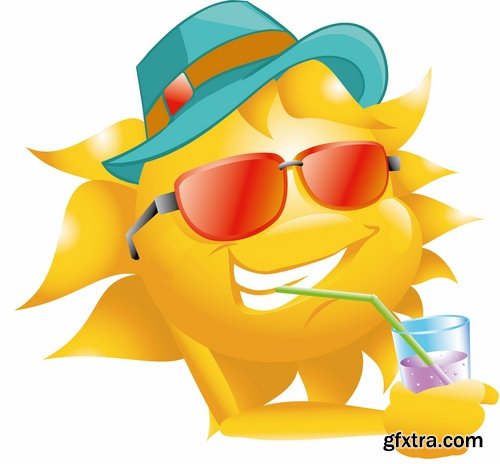 straw hat headgear vector image 25 EPS