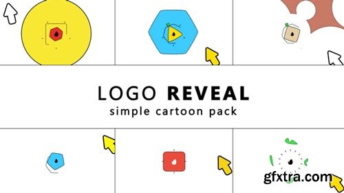 Videohive - Simple Cartoon Logo Reveal - 20537445