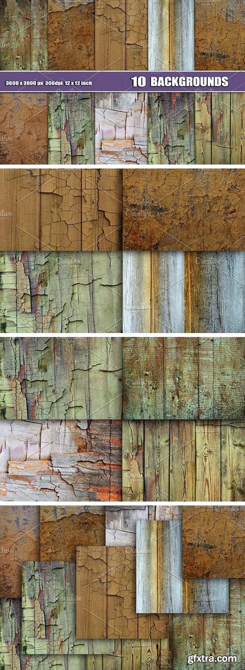CM - 10 WOOD WALL TEXTURE BACKDROPS 1759849