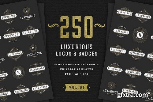 CM - 250 ornaments logos & monograms 1772323
