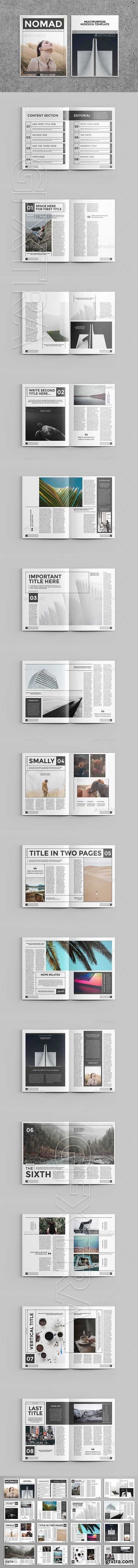 GraphicRiver - Nomad Magazine Template 20598779