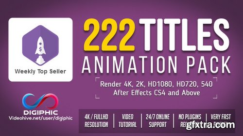 Videohive Titles Animation 19495140